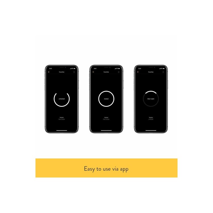 Nuki Smart Lock 2.0 for Oval Cylinder Locks - works with iOS & Android 