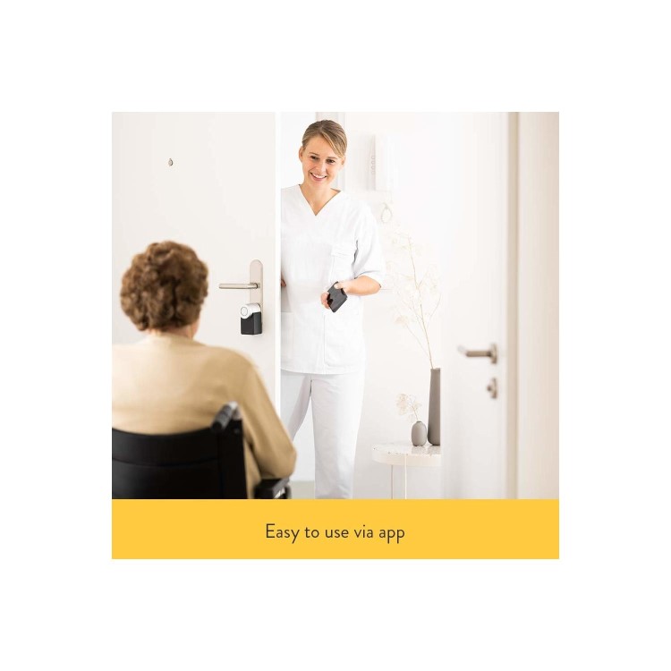 GRADE A1 - Nuki Smart Lock 2.0 for Oval Cylinder Locks - works with iOS & Android