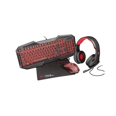 Trust 2297 GXT 788 4-in-1 Gaming Bundle for PC and Laptop