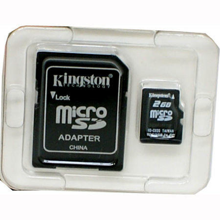 Kingston 2GB MicroSD Memory Card