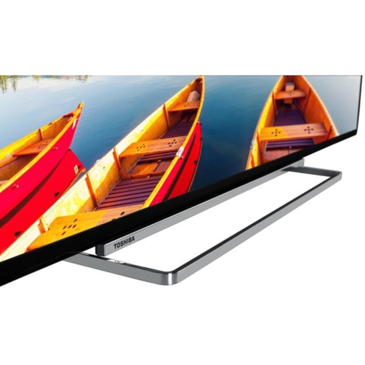 Refurbished Toshiba 55" 4K Ultra HD with HDR LED Freeview HD Smart TV