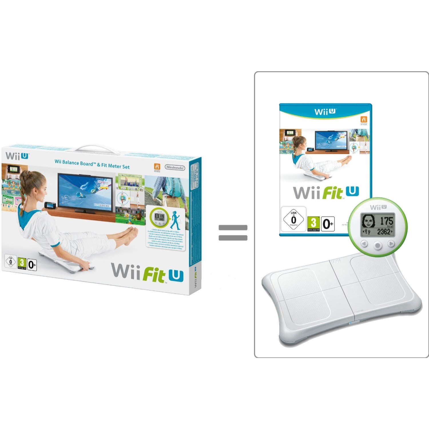 Nintendo Wii Fit U With Balance Board And Fit Meter Set Laptops Direct