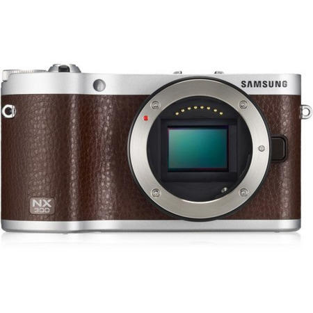 Ex Display - As new but box opened - Samsung NX300 20.3 MP Smart Digital Camera - Brown