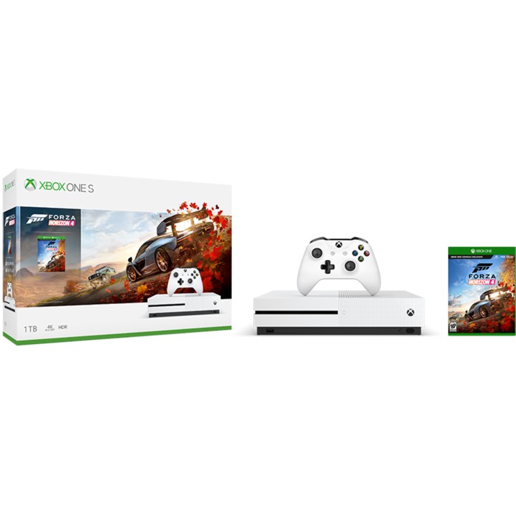 Xbox One S 1TB Console with Forza Horizon 4 - White