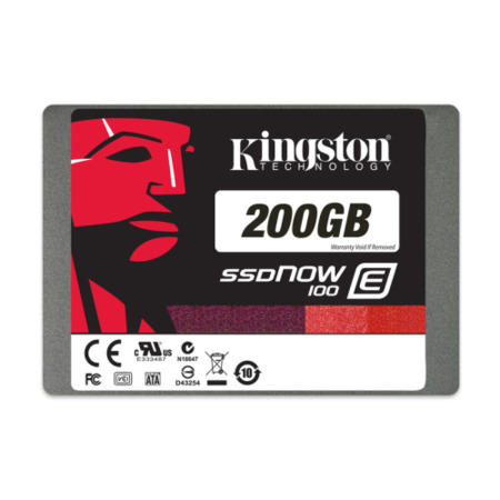 Kingston E100 2.5" 200GB SATA III SSD