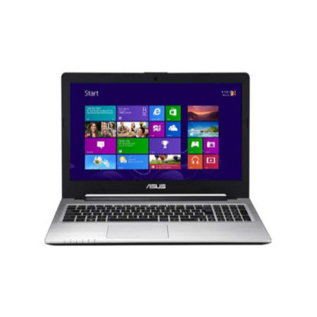 Refurbished Grade A1 Asus S56CA Core i3-3217U 1.8GHz 4GB 320GB 24GB SSD DVDRW US Keyboard 15.6" Windows 8 Laptop