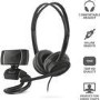 Trust Doba 2-in-1 USB Headset with Microphone & HD Webcam Home Office Set