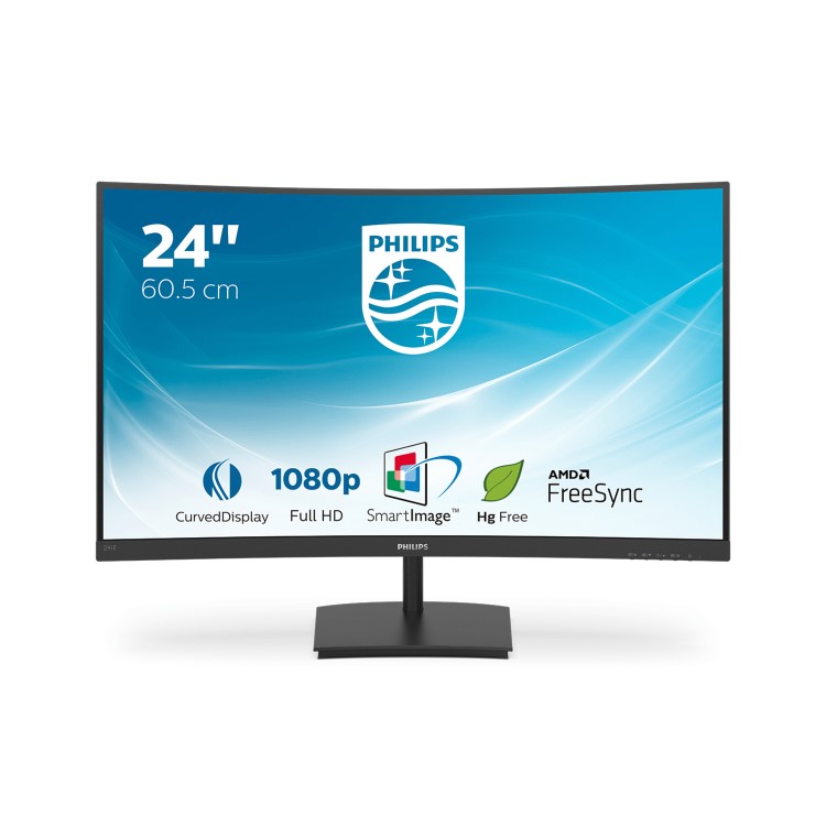 Philips E-Line 241E1SC 24" VA Full HD FreeSync Curved Monitor