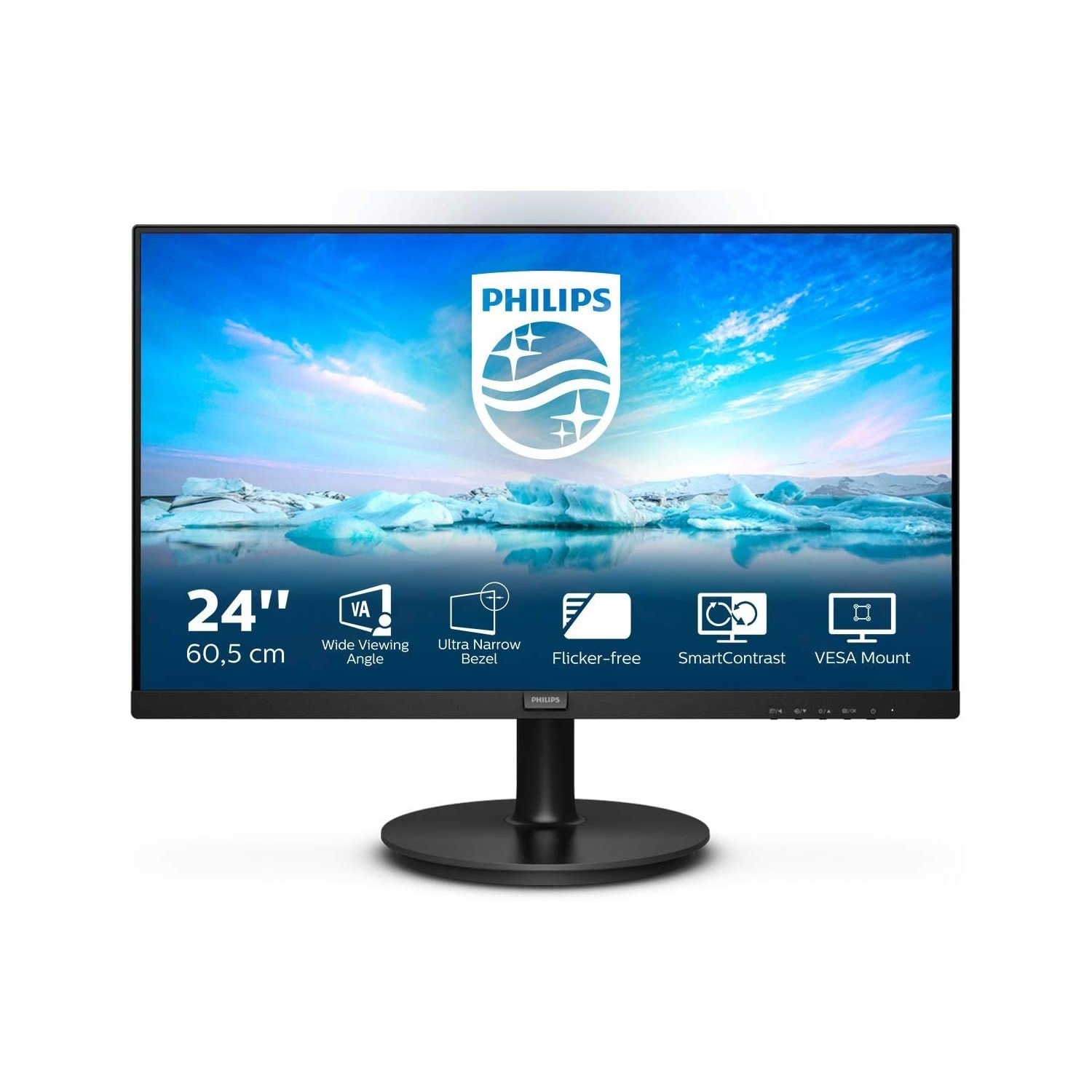 - Monitor Full Direct Philips HD V-Line 241V8LA 24\