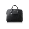 Samsung Premium slim brief case Designed in Milan - Italian genuine leather up to 14&quot; Black