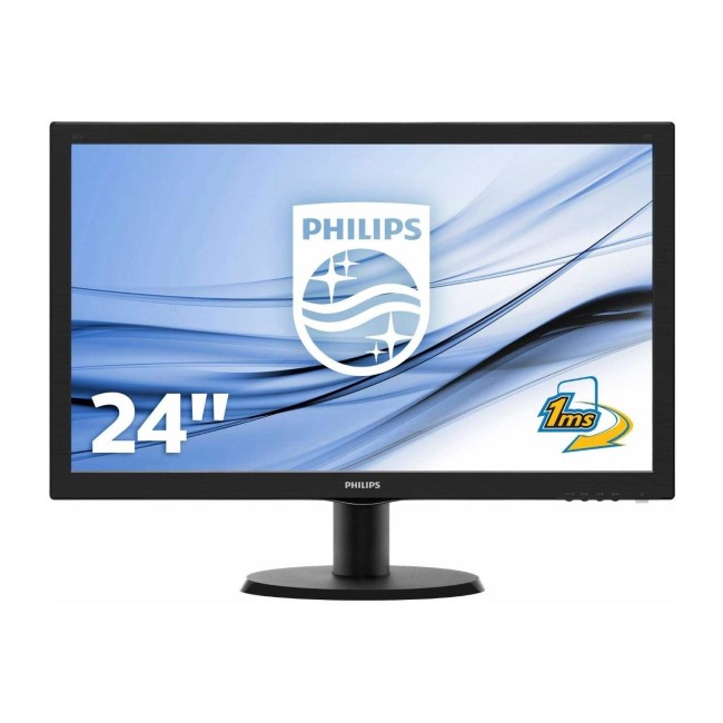 Refurbished Philips 243V5LHSB 23.6" Full HD Monitor