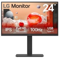 LG 24BA750 24" IPS Full HD 100Hz Height-Adjustable USB-C Monitor LG 24BA750 24" IPS Full HD 100Hz Height-Adjustable USB-C Monitor