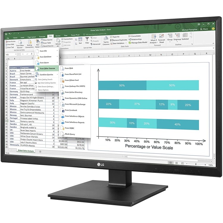 LG 24BK550Y 24" IPS Full HD Monitor 