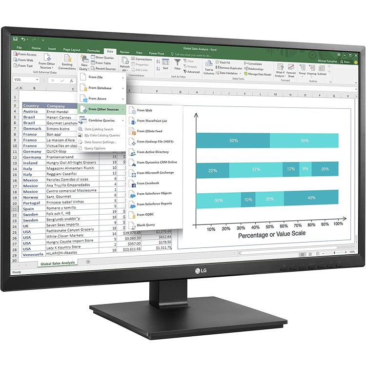 LG 24BK550Y 24" IPS Full HD Monitor 