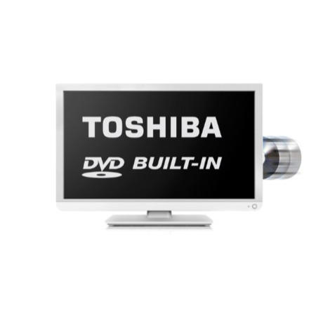 Toshiba 24D1434 24 Inch Freeview LED TV with built-in DVD Player