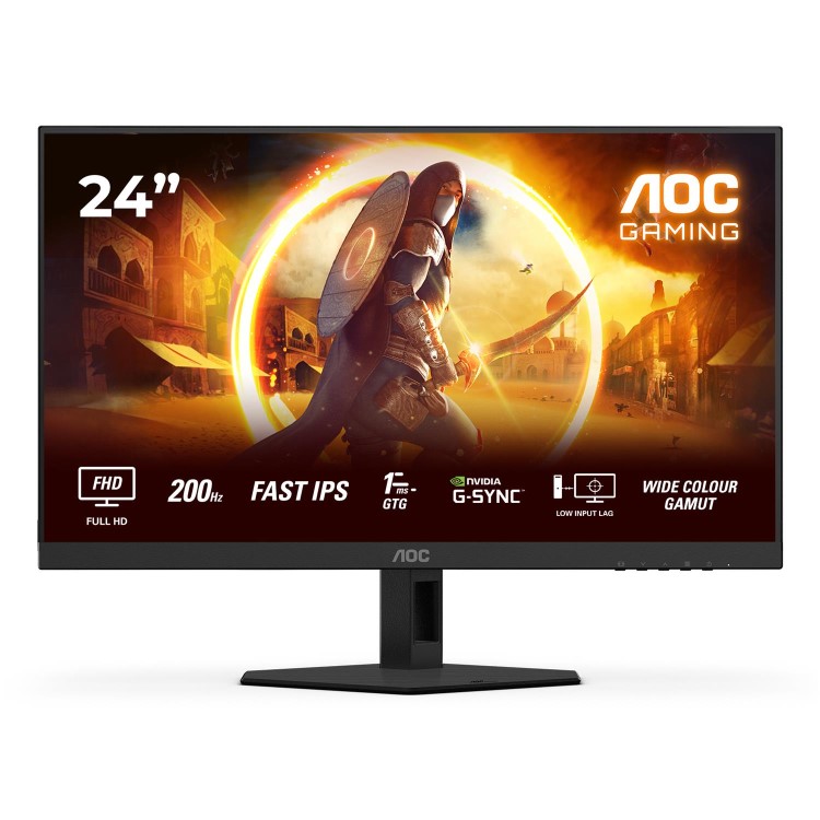 AOC AGON 24G4HRE 23.8" Fast IPS 200Hz 0.5ms Gaming Monitor