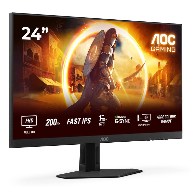 AOC AGON 24G4HRE 23.8" Fast IPS 200Hz 0.5ms Gaming Monitor