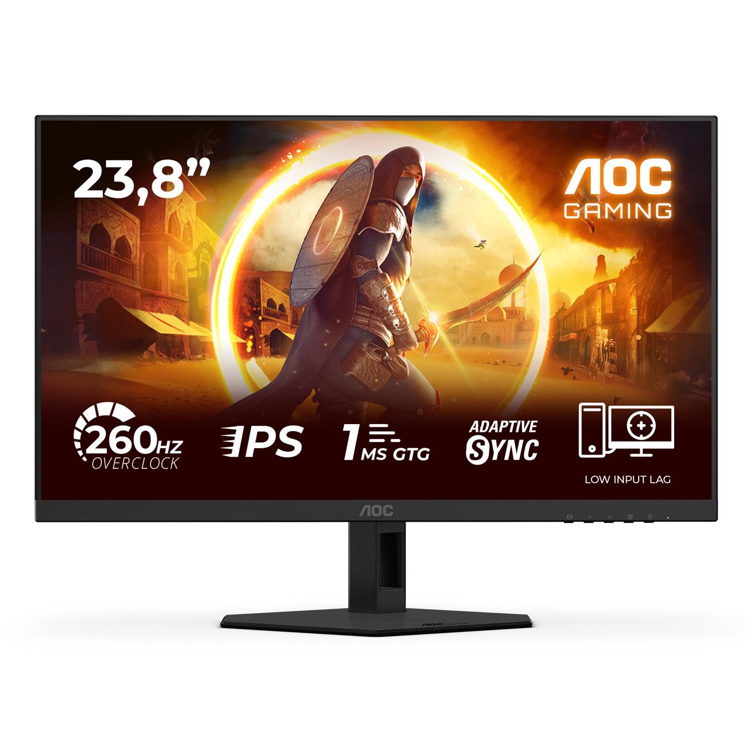 AOC 24G4ZRE 24 Fast IPS Full HD 260Hz 0.3ms Gaming Monitor
