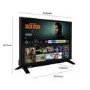 Toshiba 24WF2F53DB 24-Inch HD Ready Smart Fire TV  HDR10 Dolby Audio & Alexa Voice Control