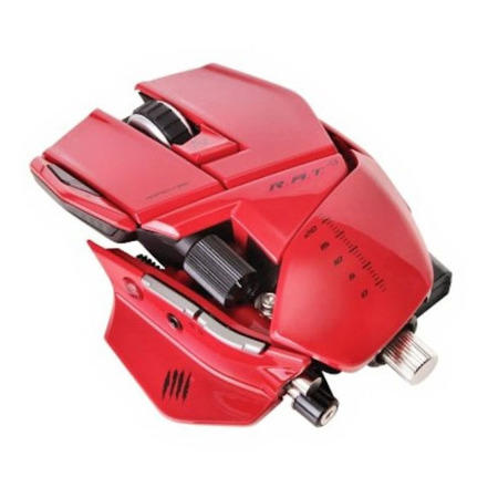 MadCatz Cyborg R.A.T. 9 Wireless Gaming Mouse 6400dpi - Red 