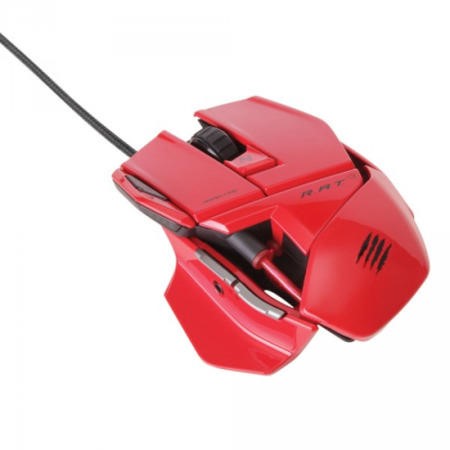 MadCatz Cyborg R.A.T 3 Wired Gaming Mouse 3500dpi - Red - Laptops