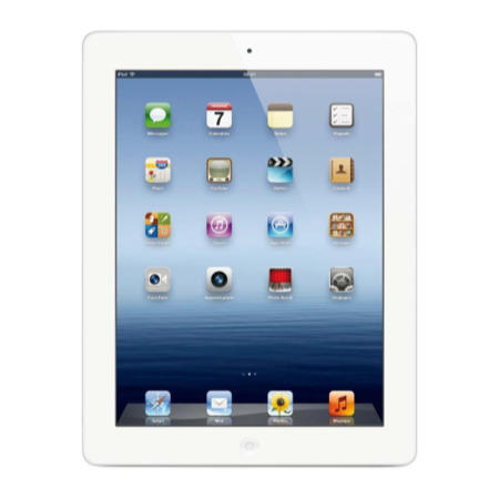 GRADE A1 - As new but box opened - Apple iPad with Retina Display Wi-Fi & 4G 16GB - White 4th Generation