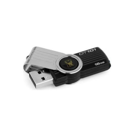 Kingston DataTraveler 101 16GB G2 USB 2.0 Flash Drive - Black