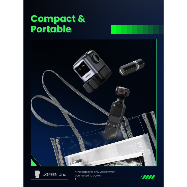 UGREEN Uno 65W 3-Port GaN Charger - Black