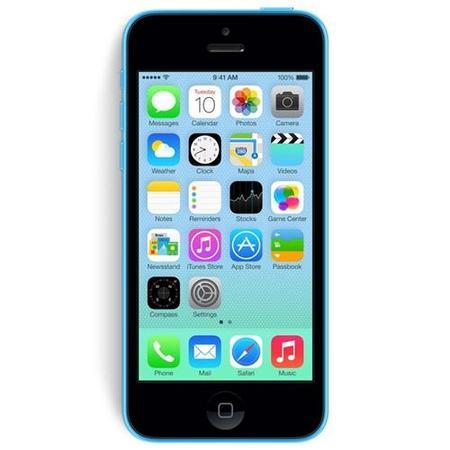 Refurbished Apple iPhone 5C Blue 4" 16GB 4G Unlocked & SIM Free
