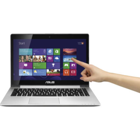 Refurbished Grade A1 Asus S400CA VivoBook Windows 8 Core i5 14 inch Touchscreen Laptop 