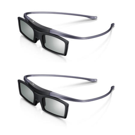 Ex Display - As new but box opened - Samsung SSG-P51002/XC Active 3D Glasses - Twin Pack