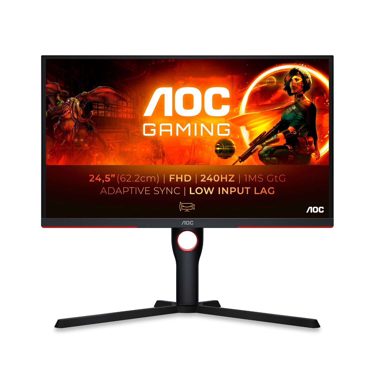 AOC G3 25G3ZM 25 VA Full HD 240Hz 0.5ms Gaming Monitor