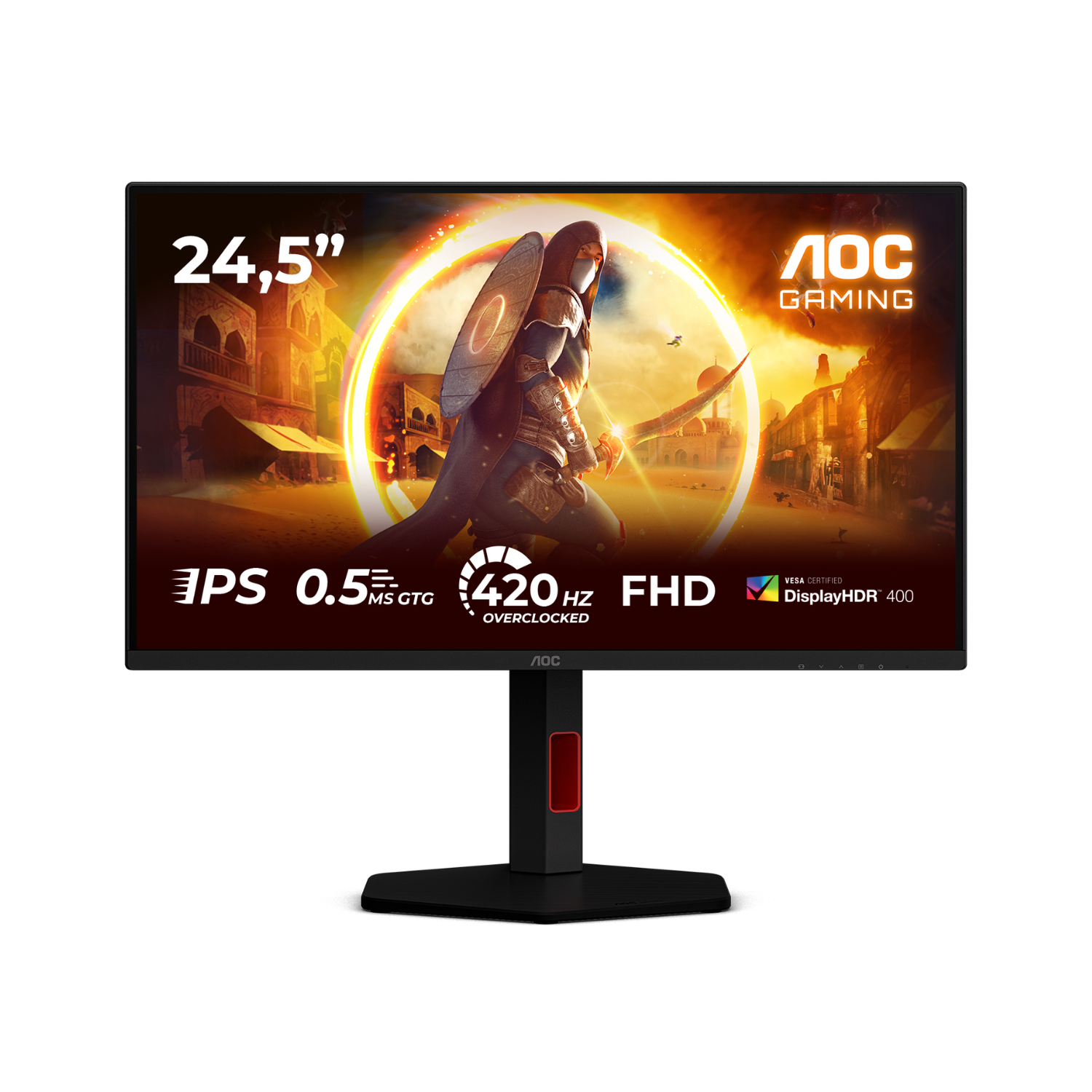 AOC AGON 25G4KUR 24.5 Fast IPS Full HD 420Hz 1ms Gaming Monitor