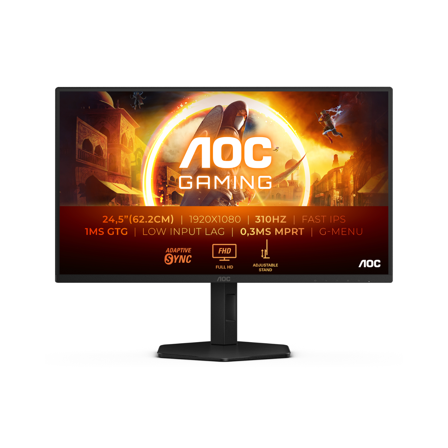 AGON 24.5 Fast IPS Full HD 310Hz 0.3ms Gaming Monitor