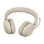 Jabra Evolve2 65 UC Stereo Headphones - Beige