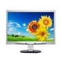 Philips 240P4QPYES/00 24" LED IPS Monitor - Silver - 1920x1200 VGA DVI Display Port Height Adjust Speakers Monitor