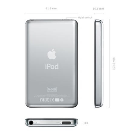 iPod Classic 160GB - Silver - Laptops Direct