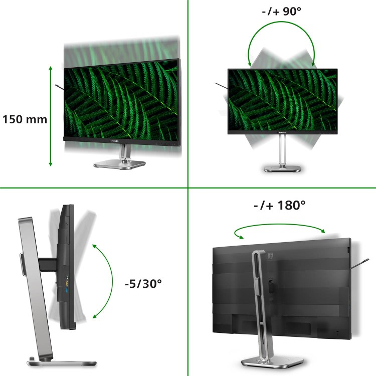Philips 5000 Series 27B2G5200 27" IPS Full HD 100Hz Efficiency Business Monitor