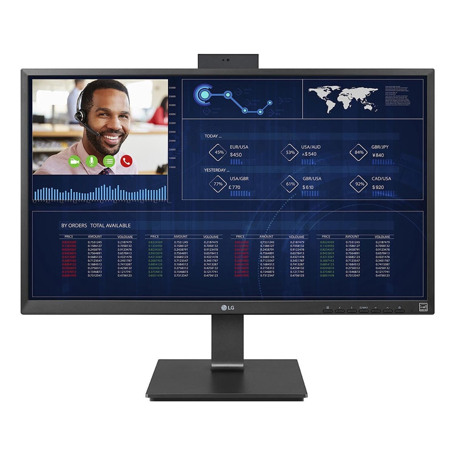 27CQ650N 27 IPS Full HD Webcam Speakers Monitor