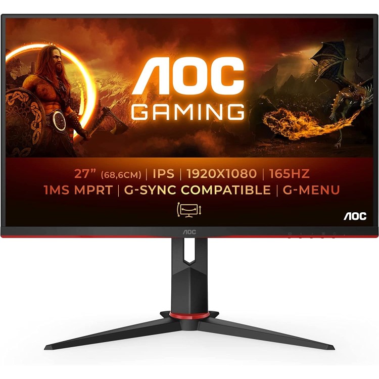 AOC 27G2SPU/BK 27" IPS Full HD 165Hz Gaming Monitor