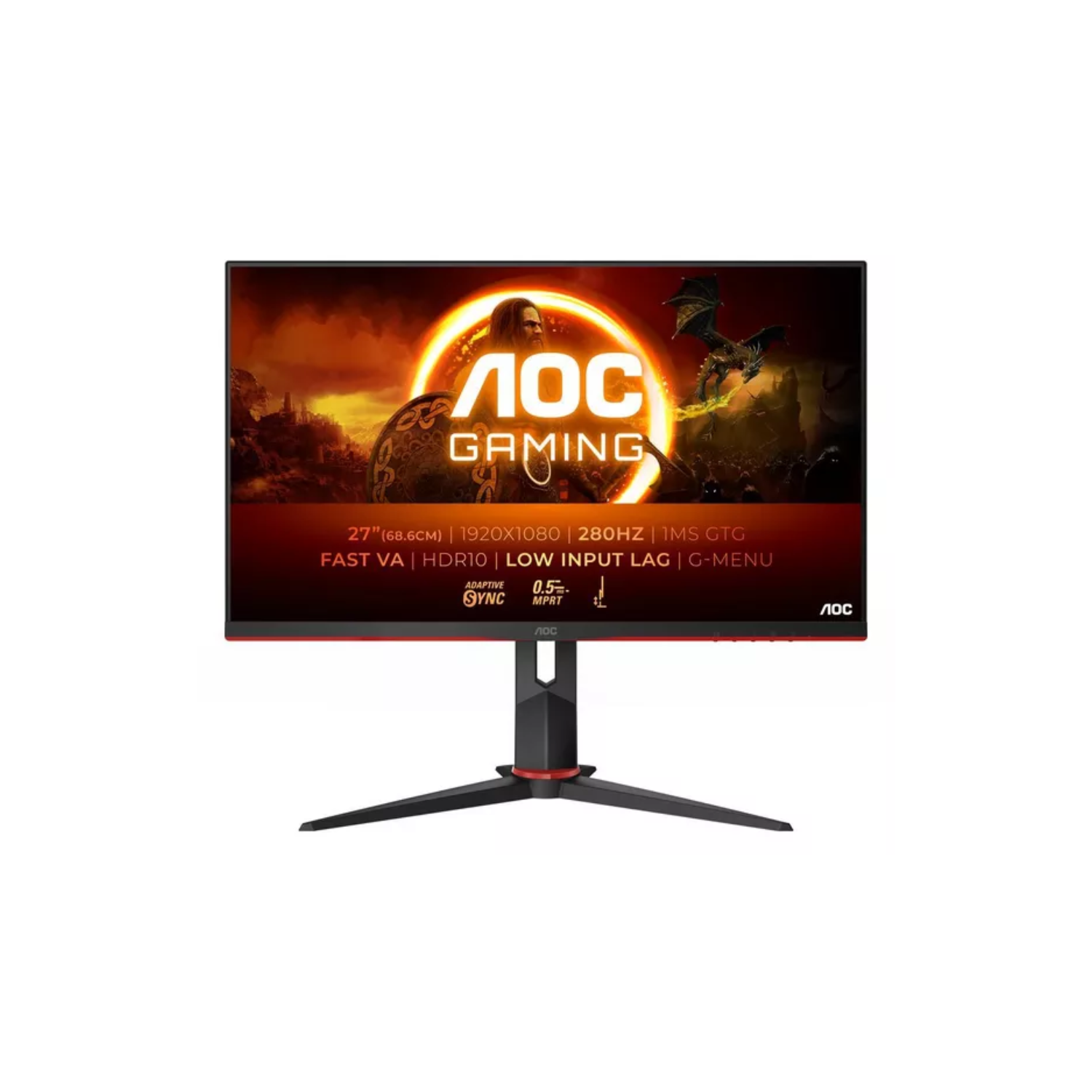AOC AGON 27G2ZN3 27 VA Full HD 280Hz 0.5ms Gaming Monitor