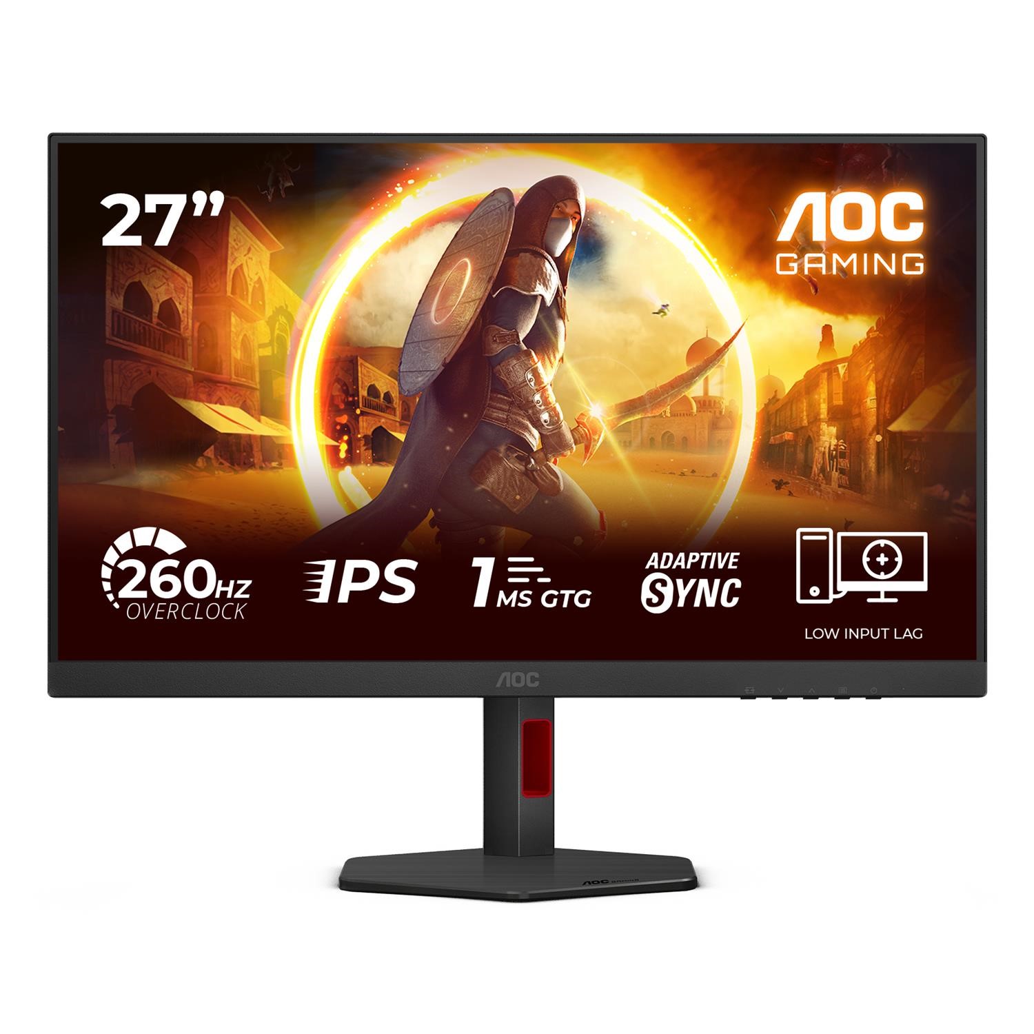 AOC 27G4ZR 27 Fast IPS Full HD 260Hz 0.3ms Gaming Monitor