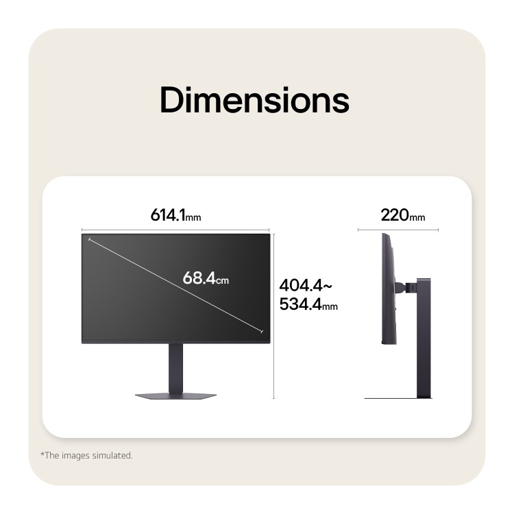 LG UltraGear 27" IPS Full HD 300Hz 1ms Height-Adjustable Gaming Monitor
