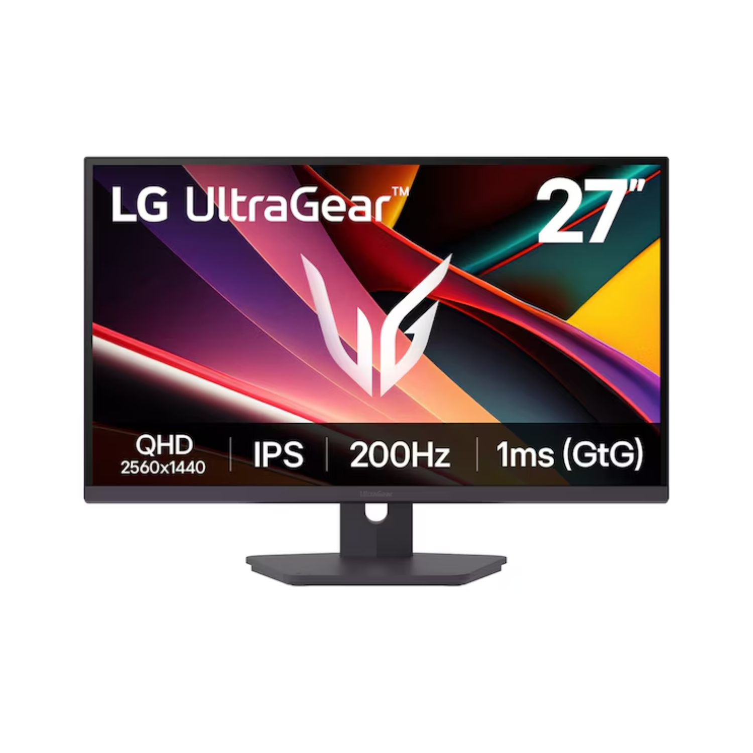 LG Ultragear 27G610a-B 27 Ips Qhd 200Hz 1Ms Gaming Monitor Black, Laptops Direct - 27G610A-B.AEKQ