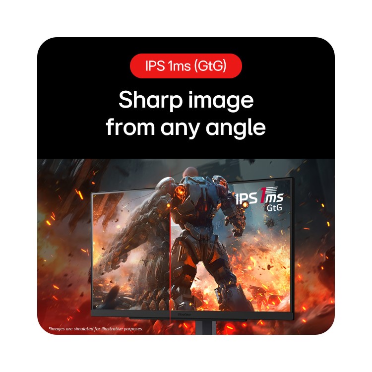 LG UltraGear 27GS75Q 27" IPS QHD 180Hz 1ms Gaming Monitor