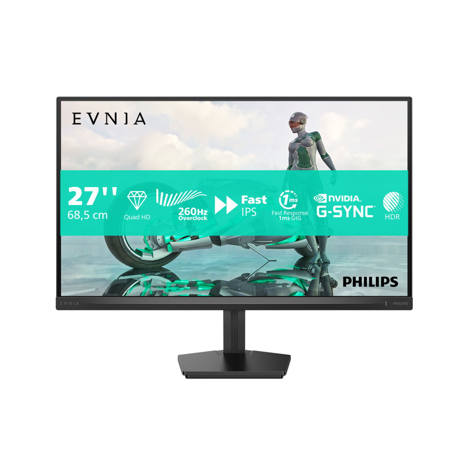 Philips Evnia 3000 27 Fast IPS QHD 260Hz 0.3ms Gaming Monitor