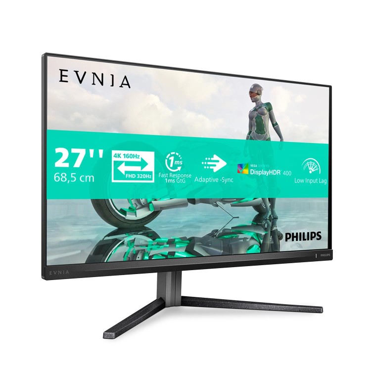 Philips Evnia 3000 27M2N3800A 27" Fast IPS Dual-Mode 4K at 160Hz Full HD at 320Hz 0.5ms Gaming Monitor