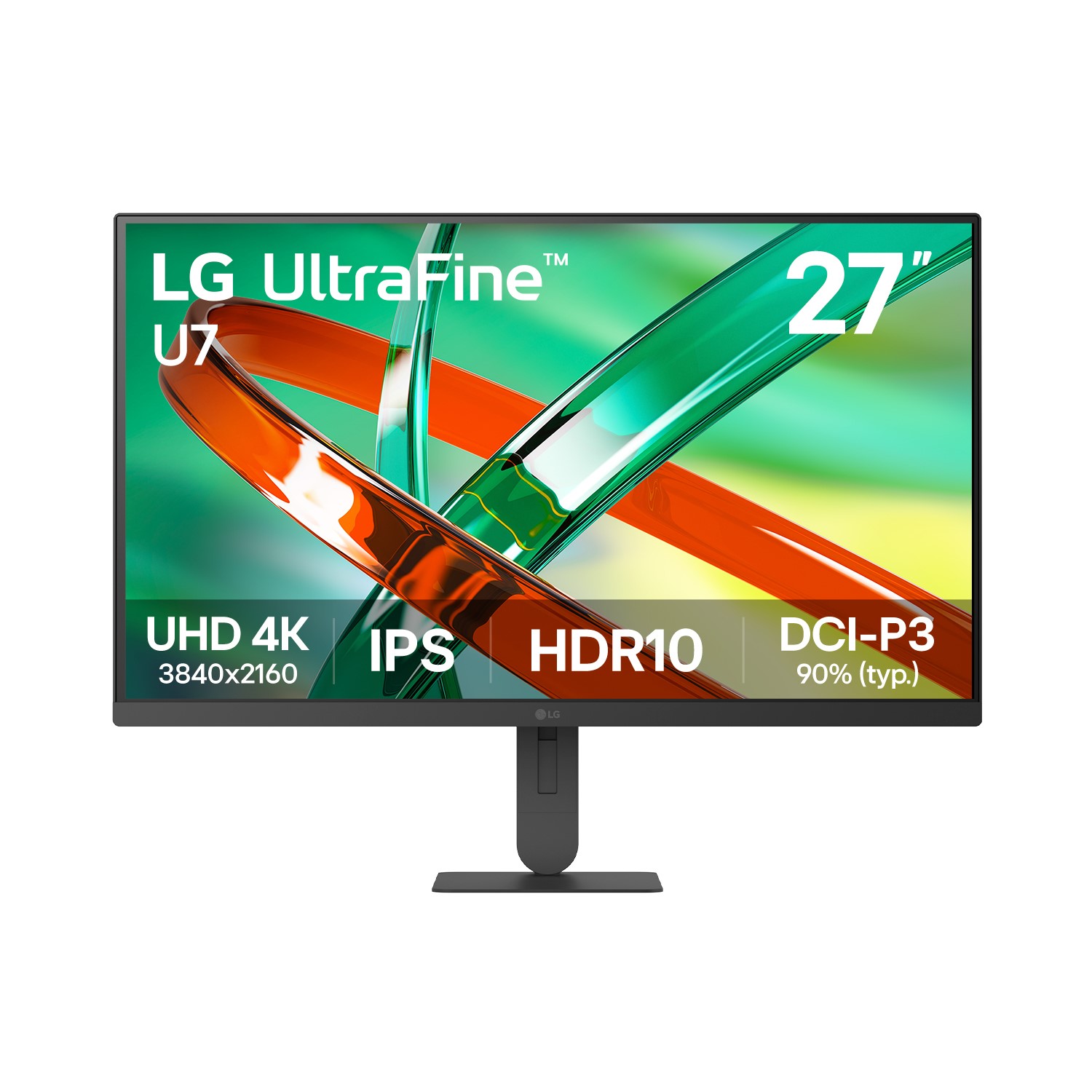LG UltraFine 27U710B 27 IPS 4K UHD Height-Adjustable Monitor