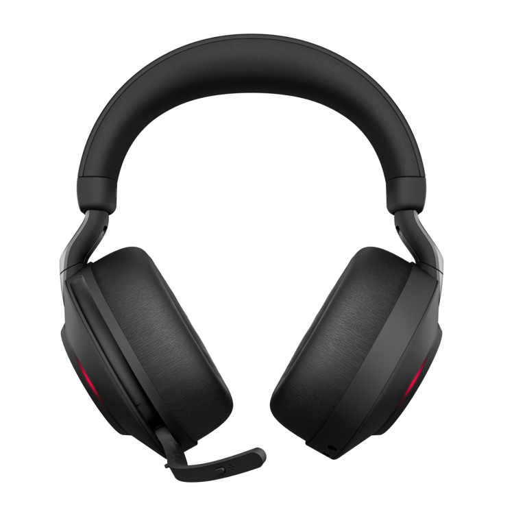 Jabra Evolve2 85 MS Stereo Stand Black