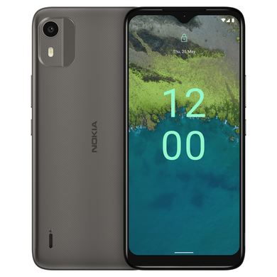Nokia C12 64GB 4G SIM Free Smartphone - Charcoal